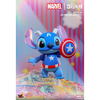 Hot Toys Marvel Comics Stitch as Marvel Characters Cosbi Collection (Display of 8)