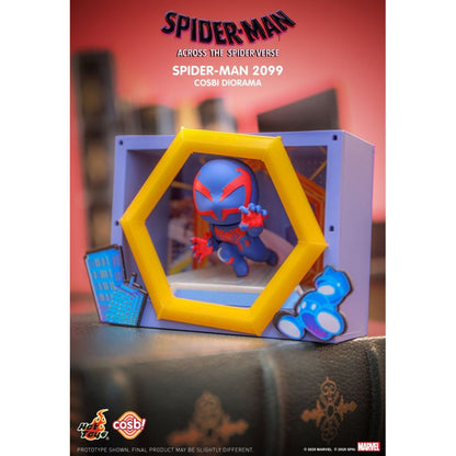 Hot Toys Spider Man: Across the Spider Verse Spider Man Mini Diorama Cosbi Collection (Display of 6)