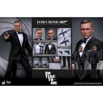 Hot Toys James Bond: No Time To Die James Bond (Daniel Craig) 1:6 Scale Collectable Action Figure