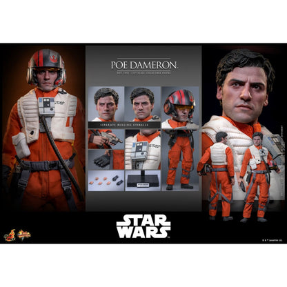 Hot Toys Star Wars: The Force Awakens Poe Dameron 1:6 Scale Collectable Action Figure