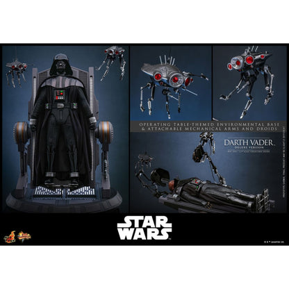 Hot Toys Star Wars: Revenge of the Sith Darth Vader Deluxe 1:6 Scale Collectable Action Figure