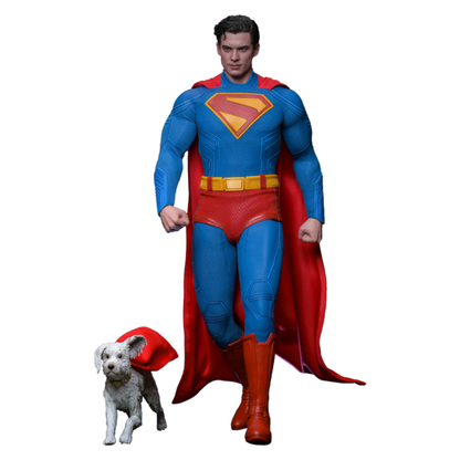 Hot Toys Superman (2025) Superman & Krypto 1:6 Scale Collectable Action Figure Set