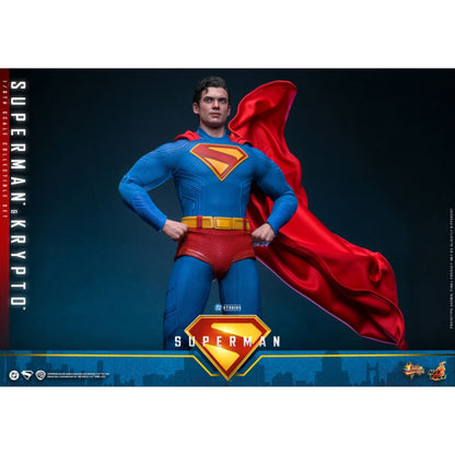 Hot Toys Superman (2025) Superman & Krypto 1:6 Scale Collectable Action Figure Set