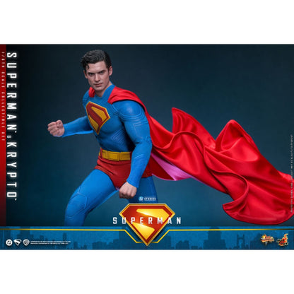 Hot Toys Superman (2025) Superman & Krypto 1:6 Scale Collectable Action Figure Set
