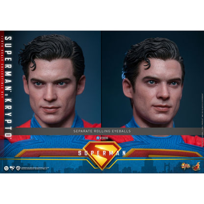 Hot Toys Superman (2025) Superman & Krypto 1:6 Scale Collectable Action Figure Set