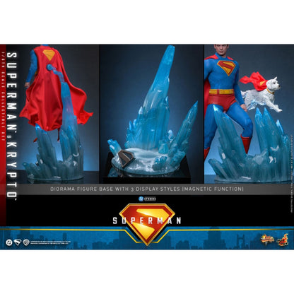 Hot Toys Superman (2025) Superman & Krypto 1:6 Scale Collectable Action Figure Set