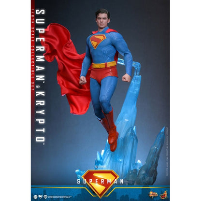 Hot Toys Superman (2025) Superman & Krypto 1:6 Scale Collectable Action Figure Set