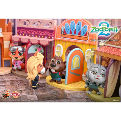 Hot Toys Zootopia 2 Zootopia Diorama Cosbi Bobble Head Series 2 (Display of 6)
