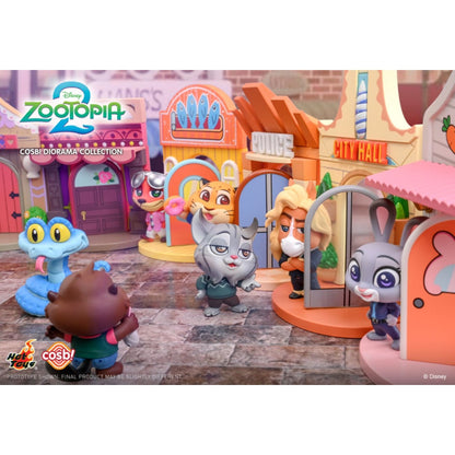 Hot Toys Zootopia 2 Zootopia Diorama Cosbi Bobble Head Series 2 (Display of 6)
