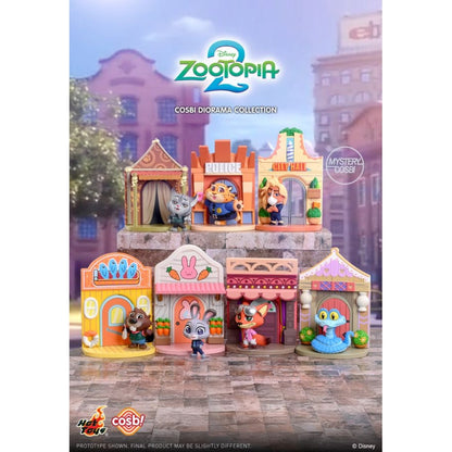 Hot Toys Zootopia 2 Zootopia Diorama Cosbi Bobble Head Series 2 (Display of 6)