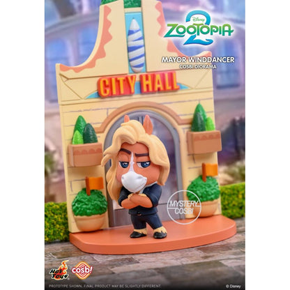 Hot Toys Zootopia 2 Zootopia Diorama Cosbi Bobble Head Series 2 (Display of 6)