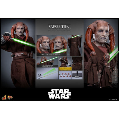 Hot Toys Star Wars Saesee Tiin 1:6 Scale Collectable Action Figure