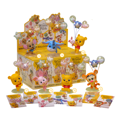 Hot Toys Winnie the Pooh Baloon Cosbi Bobble Head (Display of 6)