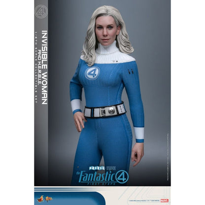 Hot Toys The Fantastic Four: First Steps Invisible Woman & HERBIE 1:6 Scale Collectable Figure Set