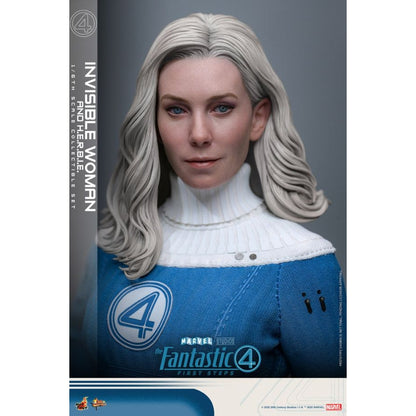 Hot Toys The Fantastic Four: First Steps Invisible Woman & HERBIE 1:6 Scale Collectable Figure Set
