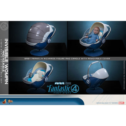 Hot Toys The Fantastic Four: First Steps Invisible Woman & HERBIE 1:6 Scale Collectable Figure Set