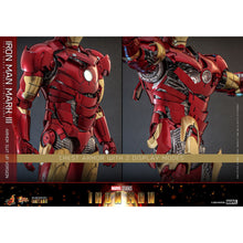 Hot Toys Iron Man Mk3 Armor (Suit Up Version) Diecast 1:6 Scale Collectable Action Figure