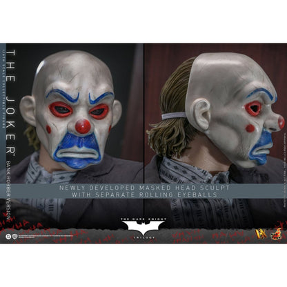 Hot Toys The Dark Knight The Joker (Bank Robber Version) 1:6 Scale Collectable Action Figure
