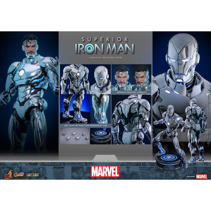 Hot Toys Iron Man Superior Iron Man Diecast 1:6 Scale Collectable Action Figure