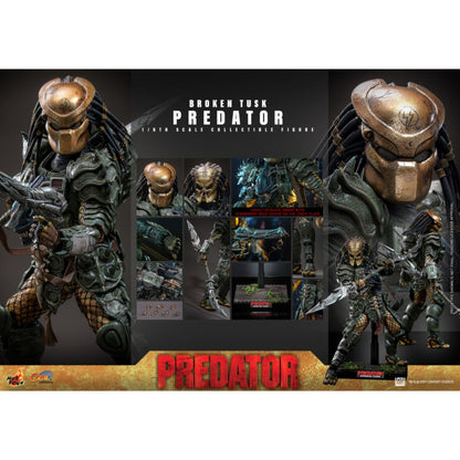 Hot Toys Predator Broken Tusk Predator 1:6 Scale Collectable Action Figure
