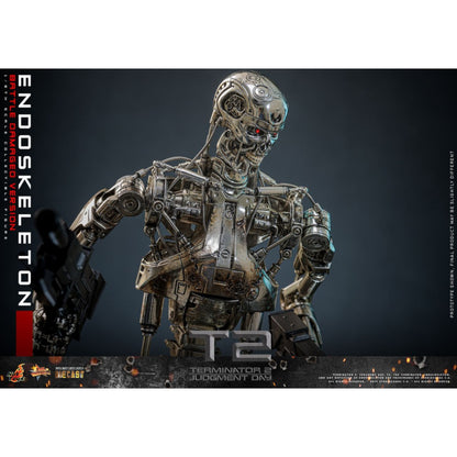 Hot Toys Terminator 2: Judgment Day Endoskeleton (Battle Damaged) 1:6 Scale Collectable Action Figure