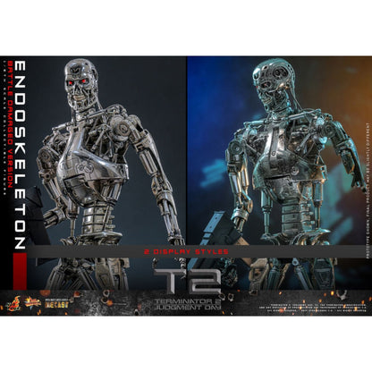 Hot Toys Terminator 2: Judgment Day Endoskeleton (Battle Damaged) 1:6 Scale Collectable Action Figure