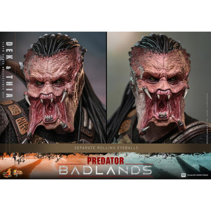 Hot Toys Predator: Badlands Dek and Thia 1:6 Scale Collectable Action Figure Set
