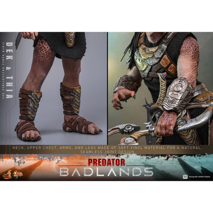 Hot Toys Predator: Badlands Dek and Thia 1:6 Scale Collectable Action Figure Set