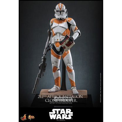 Hot Toys Star Wars 212th Attack Battalion Clone Trooper 1:6 Scale Collectible Action Figure
