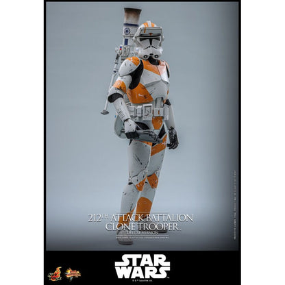 Hot Toys Star Wars 212th Attack Battalion Clone Trooper Deluxe 1:6 Scale Collectible Action Figure