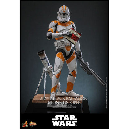 Hot Toys Star Wars 212th Attack Battalion Clone Trooper Deluxe 1:6 Scale Collectible Action Figure