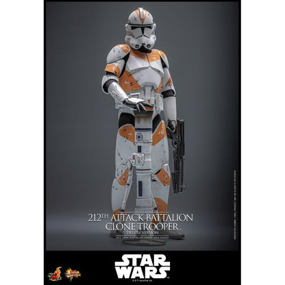 Hot Toys Star Wars 212th Attack Battalion Clone Trooper Deluxe 1:6 Scale Collectible Action Figure