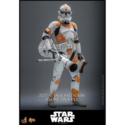 Hot Toys Star Wars 212th Attack Battalion Clone Trooper Deluxe 1:6 Scale Collectible Action Figure