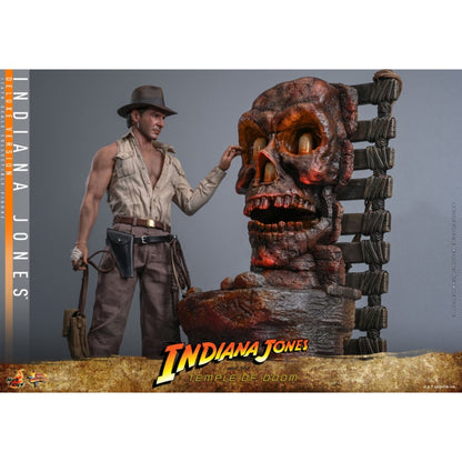 Hot Toys Indiana Jones and the Temple of Doom Indiana Jones Deluxe 1:6 Collectable Aciton Figure