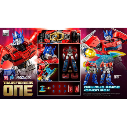 Threezero Transformers One Optimus Prime/Orion Pax MDLX Figure