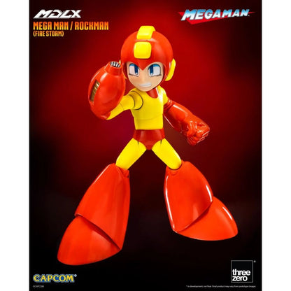 Threezero Mega Man Mega Man / Rockman (Fire Storm) MDLX Figure