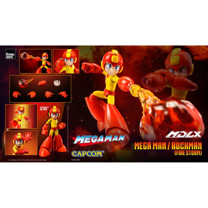 Threezero Mega Man Mega Man / Rockman (Fire Storm) MDLX Figure