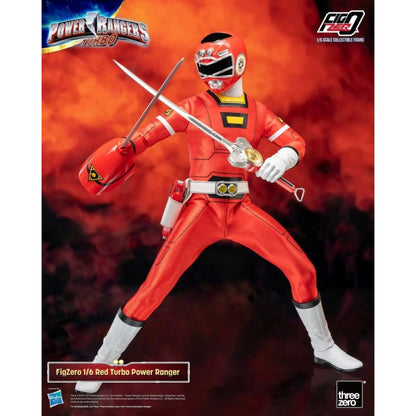 Threezero Power Rangers Turbo Red Turbo Ranger FigZERO 1:6 Scale Action Figure