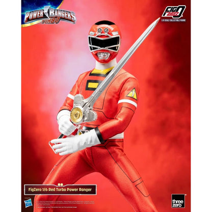 Threezero Power Rangers Turbo Red Turbo Ranger FigZERO 1:6 Scale Action Figure