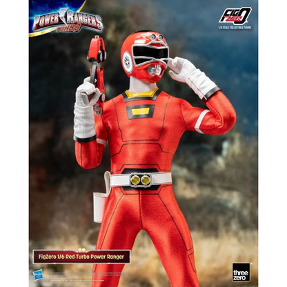 Threezero Power Rangers Turbo Red Turbo Ranger FigZERO 1:6 Scale Action Figure