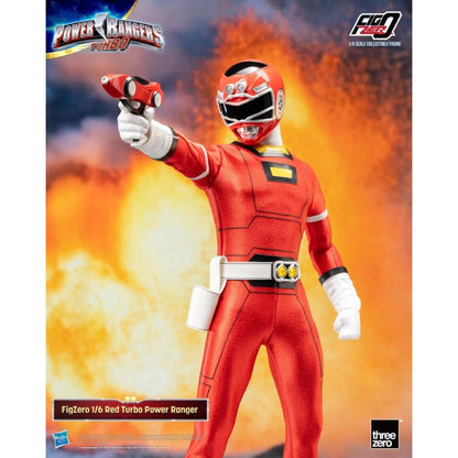Threezero Power Rangers Turbo Red Turbo Ranger FigZERO 1:6 Scale Action Figure