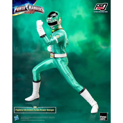 Threezero Power Rangers Turbo Green Turbo Ranger FigZERO 1:6 Scale Action Figure