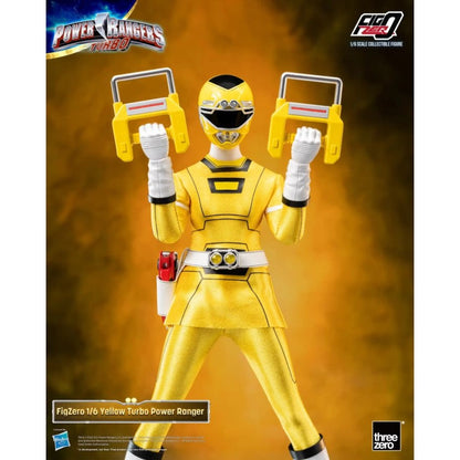 Threezero Power Rangers Turbo Yellow Turbo Ranger FigZERO 1:6 Scale Action Figure