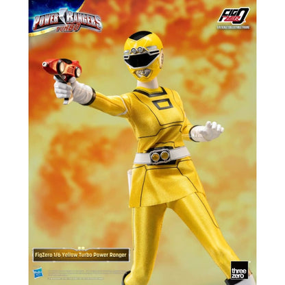 Threezero Power Rangers Turbo Yellow Turbo Ranger FigZERO 1:6 Scale Action Figure