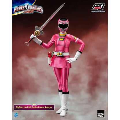 Threezero Power Rangers Turbo Pink Turbo Ranger FigZERO 1:6 Scale Action Figure