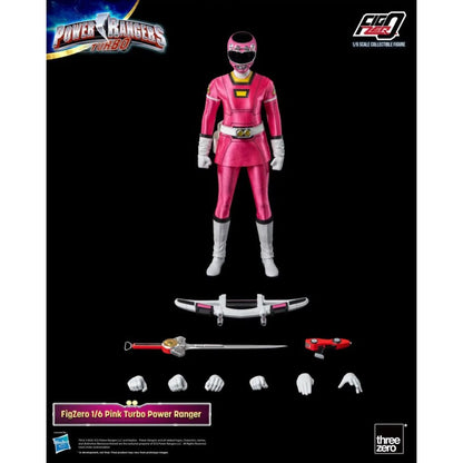 Threezero Power Rangers Turbo Pink Turbo Ranger FigZERO 1:6 Scale Action Figure