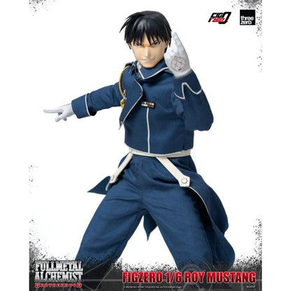 Threezero Fullmetal Alchemist: Brotherhood Roy Mustang Figzero 1:6 Scale Action Figure