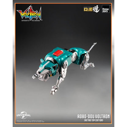 Threezero Robo Dou Voltron Retro Toy Edition Figure