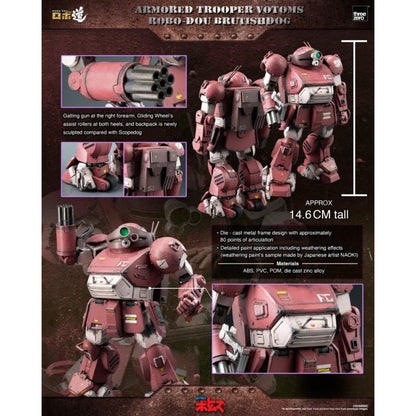 Threezero Armored Trooper VOTOMS ROBO DOU Brutishdog Figure