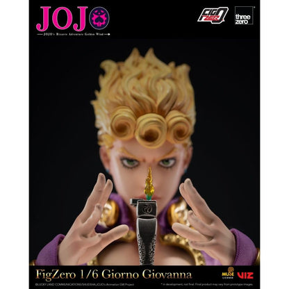 Threezero Jojo's Bizarre Adventure Giorno Giovanna 1:6 Scale Action Figure